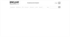 Desktop Screenshot of brewhaequipment.com